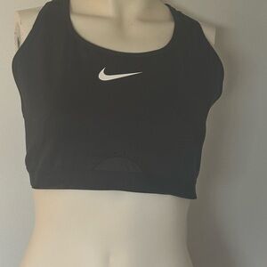 Nike Women's Black and White Sports Bra